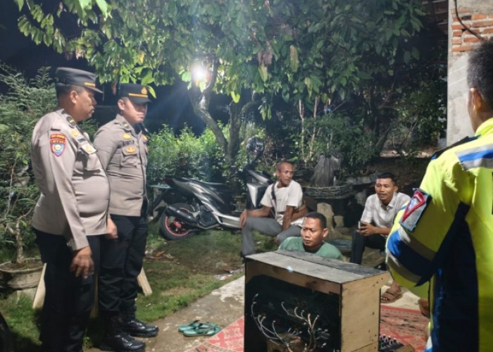 Polres Lampura Hentikan Hiburan Musik yang Resahkan Warga