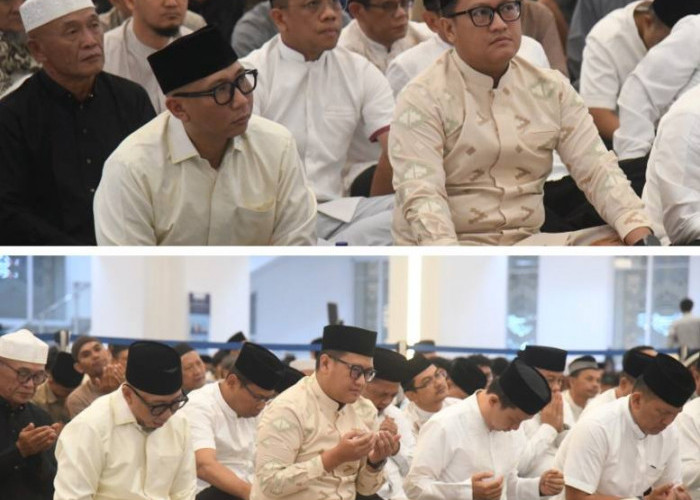 Ketua DPRD dan Gubernur Lampung Hadiri Peringatan Nuzulul Qur’an di Masjid Raya Al-Bakrie