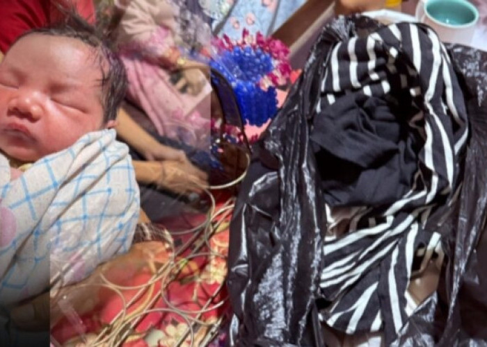 Geger, Bayi Laki-Laki Ditemukan Terbungkus Plastik Hitam di TPU Rejosari