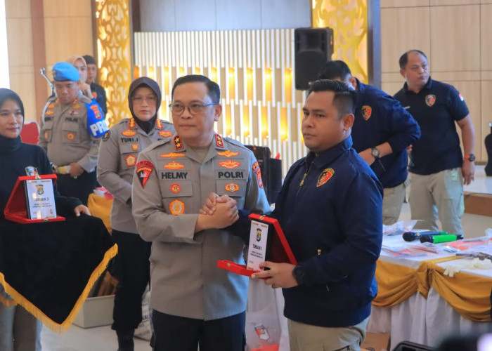 Terbanyak Ungkap Kasus, Polres Lampung Utara Raih Penghargaan Kapolda Lampung