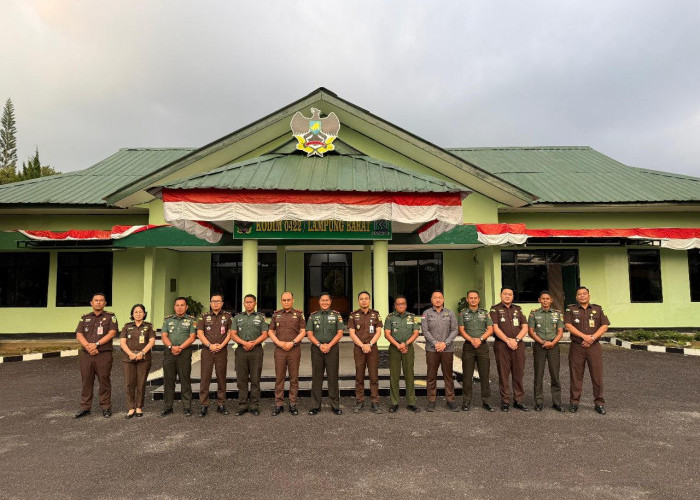Kodim 0422 Siap Laksanakan Pengamanan Kantor Kejari Lampung Barat