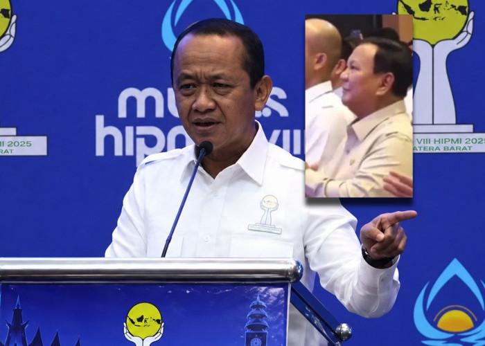Bahlil Sentil Kenerja Kementerian Perumahan di Depan Presiden Prabowo