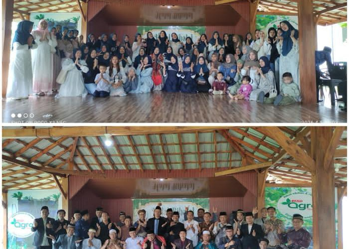 Manortor Meriahkan Halalbihalal Persatuan Batak Muslim Satataring Lampung