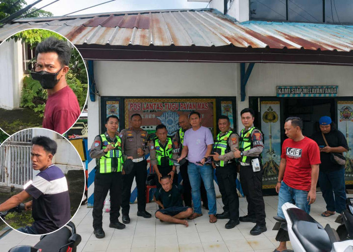 Kejar-kejaran, Polantas Polres Lampura Bekuk Pelaku Curanmor Yang Sempat Viral