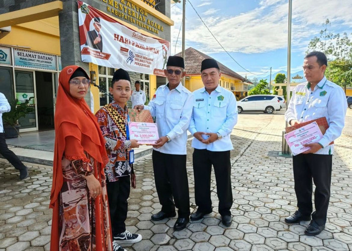 Siswa MIN Pesawaran Raih Juara OMI Tingkat Nasional