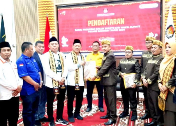 Qodratul dan Hankam Resmi Daftar ke KPU