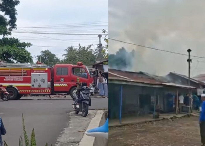 Api Dari Kompor Warung Bakso, Nyaris Ludeskan Kios di Terminal Kotaagung