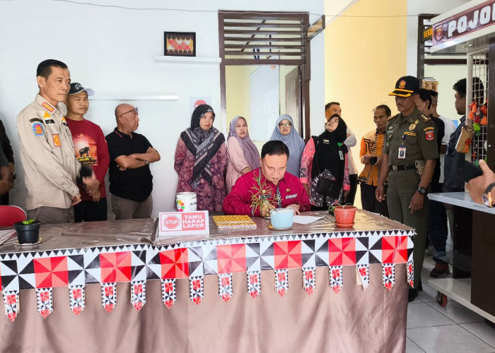 Tingkatkan Kedisiplinan ASN dan THLS di Pemkab Lambar, Wabup Mad Hasnurin Sidak di 10 OPD