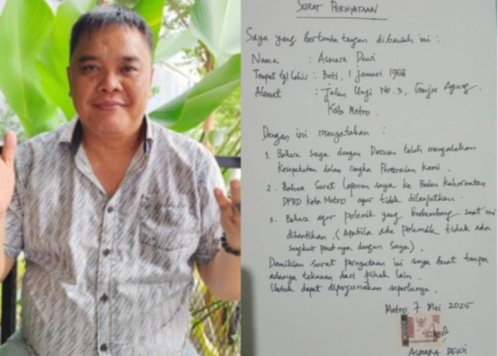 Soal Isu Perselingkuhan Anggota Dewan, Istri Deswan Cabut Laporan di DPRD Kota Metro