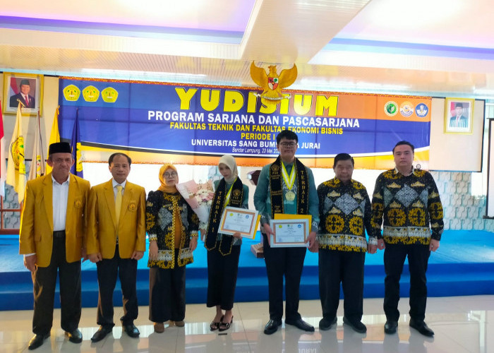 Universitas Saburai Yudisium 66 Mahasiswa, Rektor Tekankan Lulusan Harus Inovatif dan Berdampak