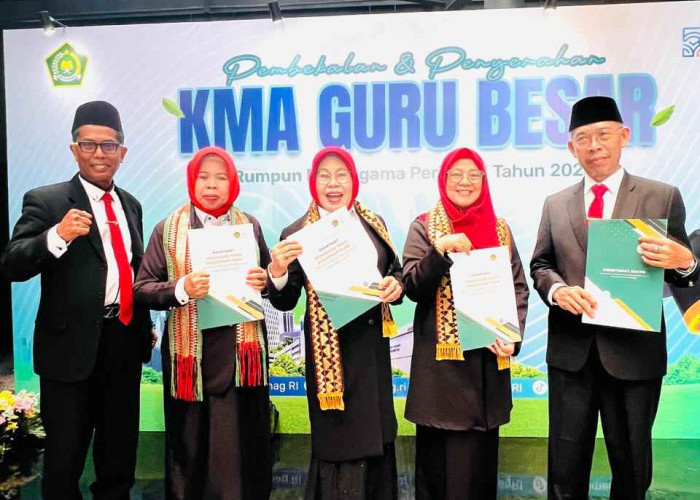 Tambah Lima Guru Besar, Medio Desember 2025 Profesor UIN RIL Berjumlah 51 Orang