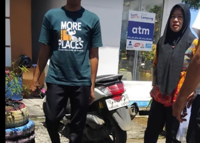 Motor NMAX Hilang di Parkiran Pemkab Tanggamus, Akhirnya Kembali