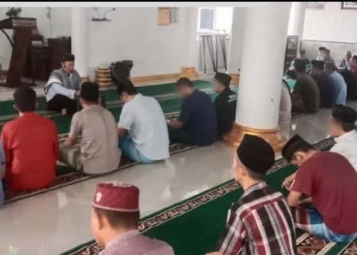 Tingkatkan Ketaqwaan, Rutan Kotabumi Gelar Pengajian Bersama Warga Binaan 