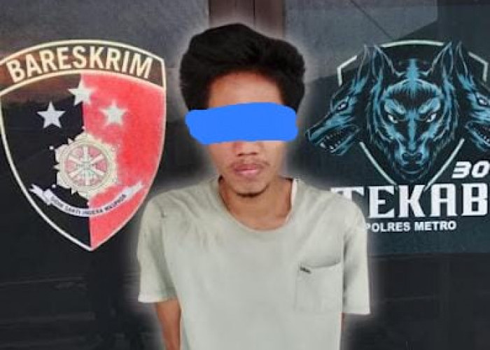 Lima Kali Beraksi,  Pemuda Asal Lamtim Ditangkap Tekab 308 Polres Metro