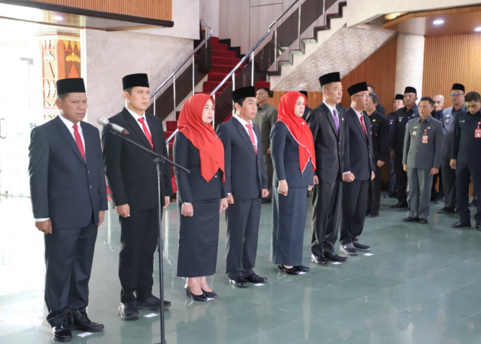 Parosil Lantik 7 Pejabat Eselon ll, Berikut Nama-namanya