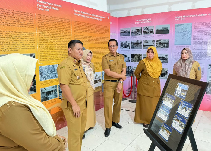 Kunjungi Kantor Perpustakaan, Sekda Metro Soroti Kenyamanan dan Fasilitas Diorama