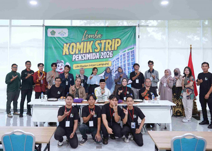 UIN Raden Intan Lampung Tuan Rumah Lomba Komik Strip PEKSIMIDA 2026