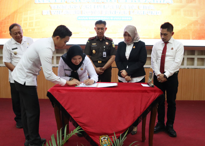 Pemkot Bandar Lampung dan Kejari Bersinergi Wujudkan Pemerintahan Bersih dan Taat Hukum