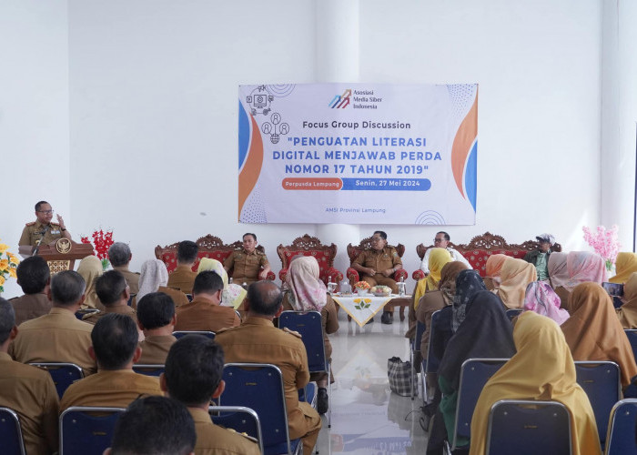 Pemprov Lampung Gelar Diskusi Dalam Upaya Peningkatan Literasi Digital