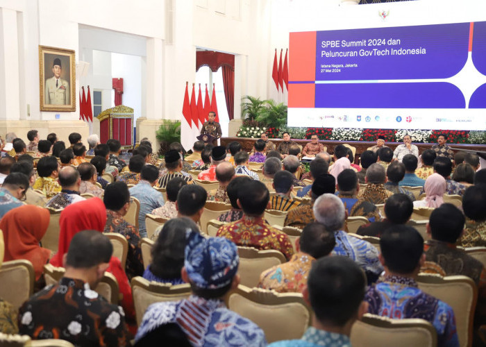 Pemprov Lampung  Raih Urutan Ketujuh Indeks SPBE Summit 2024