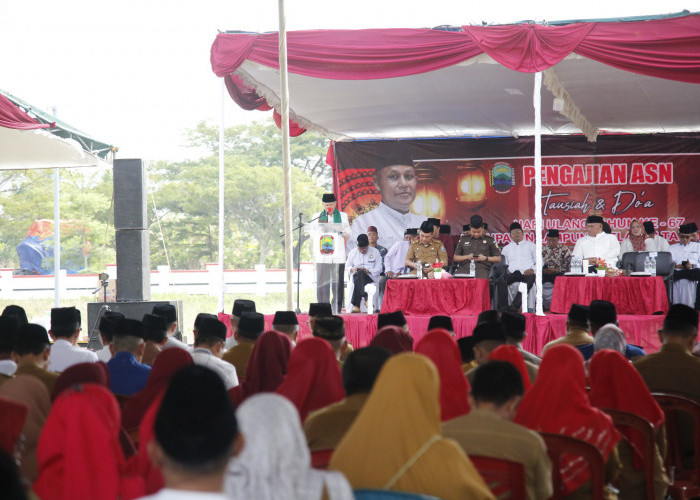 HUT ke-67 Lampung Selatan Diisi Pengajian ASN   