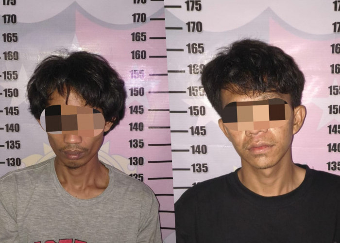 Polsek Kotabumi Ringkus Dua Pelaku Pencuri Speaker SDN 2 Gapura