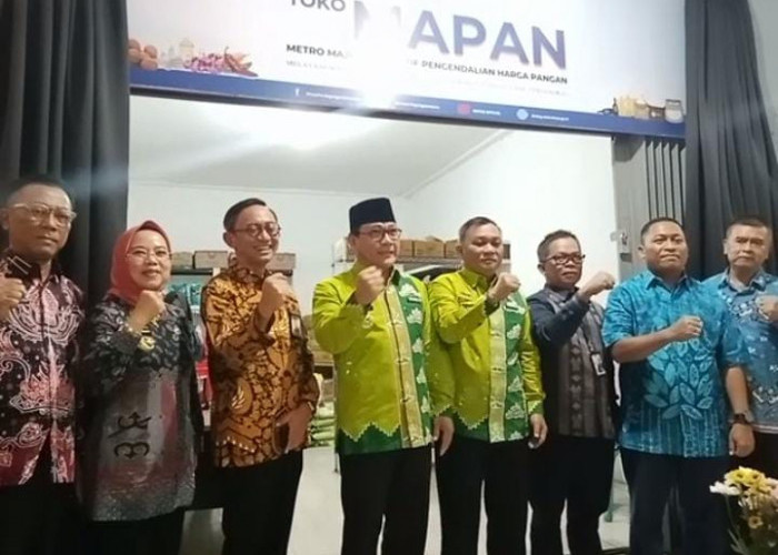 Antisipasi Inflasi, Bank Indonesia dan Pemerintah Daerah Buka Toko Mapan di Kota Metro