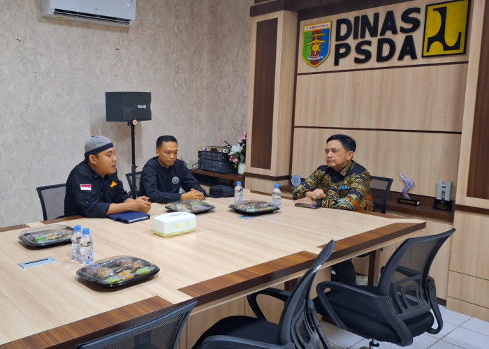 Audiensi PW IWO Lampung dengan Dinas PSDA: Menyongsong Sinergi dalam Pembangunan