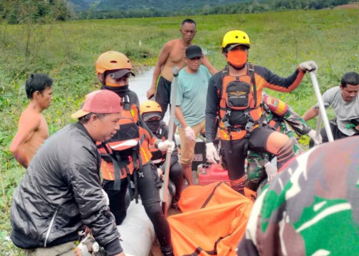 Nelayan Yang Tenggelam di Bendungan Way Rarem Ditemukan Dalam Kondisi Meninggal Dunia 
