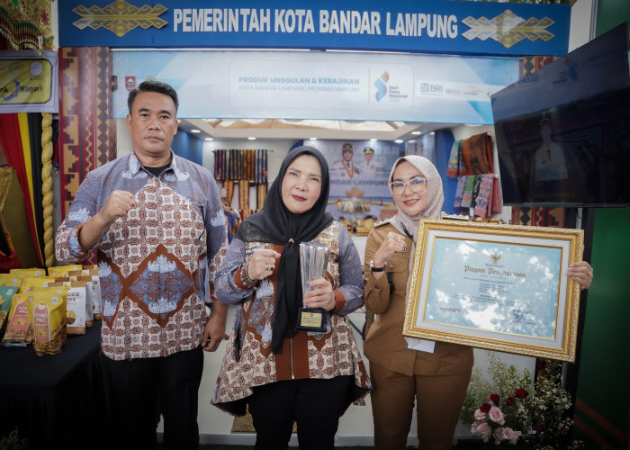 Pemkot Bandar Lampung Raih Penghargaan Kelurahan Berprestasi Tingkat Nasional