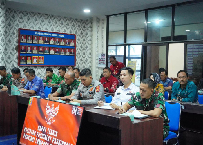 Pemprov Lampung Matangkan Persiapan Pemusatan Diklat Paskibraka  2026
