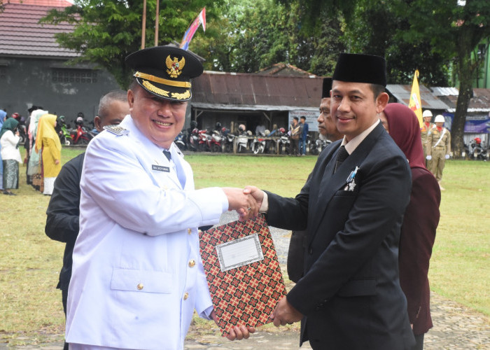 Penggagas Logo Tanggamus dan Motif Belah Ketupat, Hendra Fery Raih Penghargaan dari Bupati