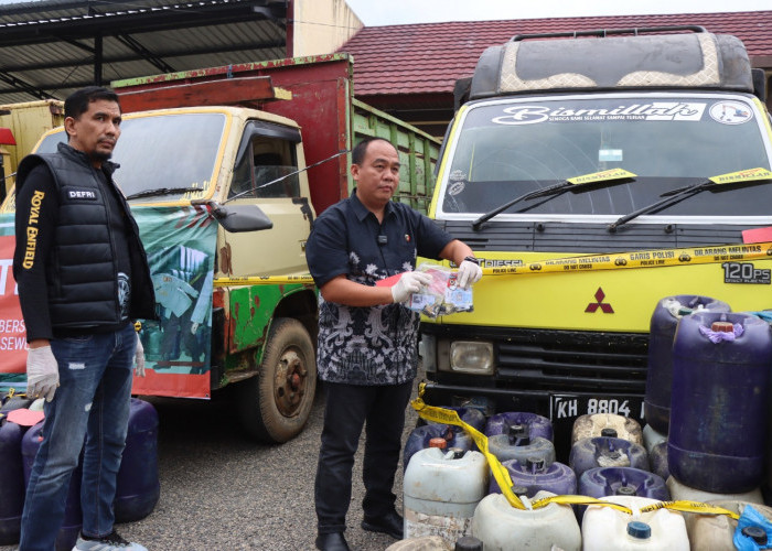 Polres Pringsewu Bongkar Jaringan BBM Ilegal Tiga Lokasi Penampungan Digerebek