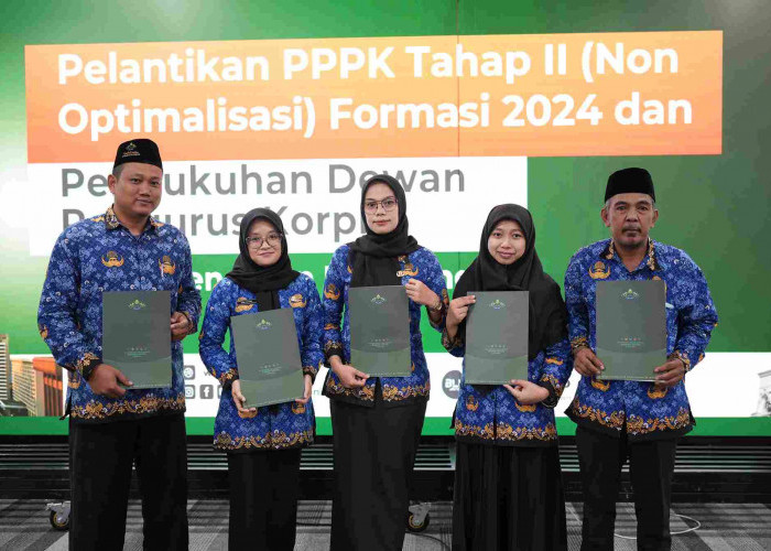 5 PPPK UIN Raden Intan Lampung Dilantik Bersama 13.224 Pegawai Kemenag se-Indonesia