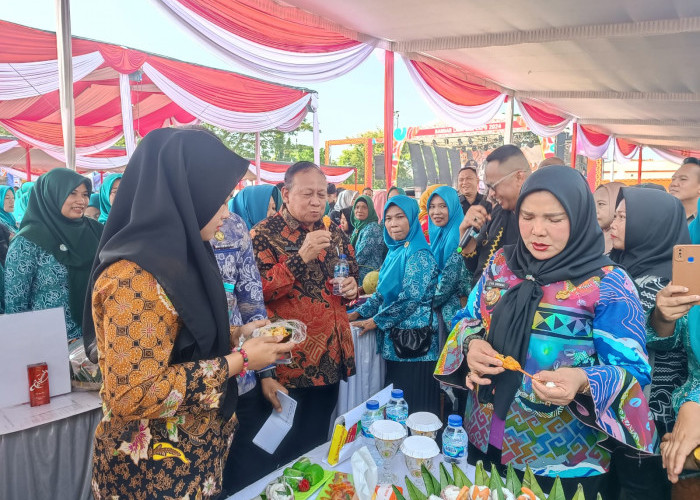 Kelurahan Hingga OPD Ramaikan Lomba Masakan Tradisional Lampung