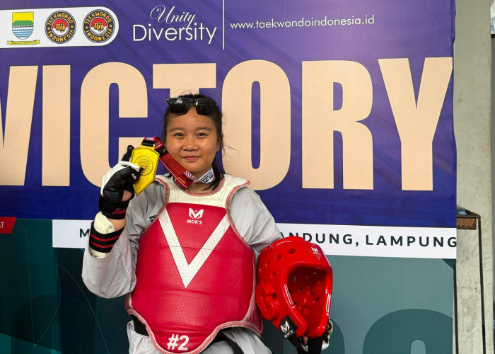 Pelajar Asal Kota Metro Sabet Medali Emas di Kejuaraan Taekwondo Internasional Ksatria Nusantara Series 2026