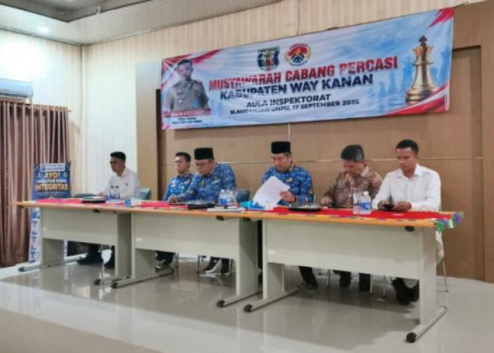 Machiavelli Herman Tarmizi Kembali Pimpin Percasi Way Kanan