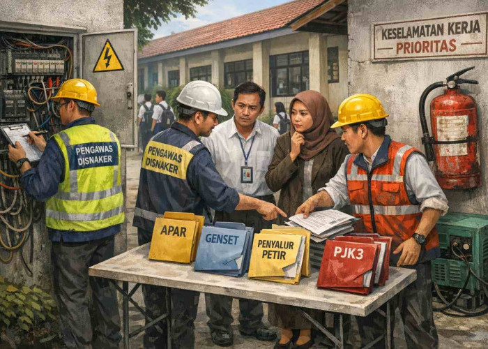 Dokumen K3 Belum Lengkap, Disnaker Akan Turun Lagi ke Yayasan Xaverius Tanjungkarang