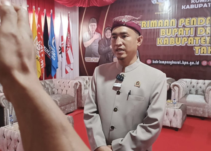 Terima Pendaftaran PM-MH, KPU Lampung Barat Nyatakan Berkas Lengkap