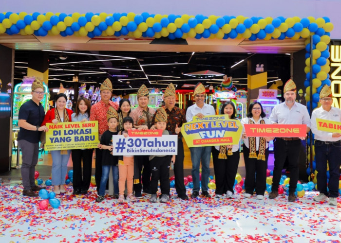Timezone Kembangkan Gerai di Chandra Mall Tanjung Karang, Bermain Bersama Keluarga dan Teman Jadi Makin Seru