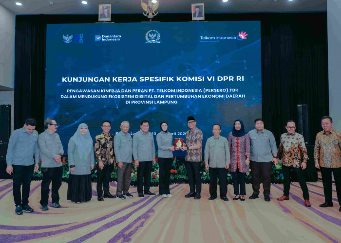 Kunker Komisi VI DPR RI di Lampung, Gubernur Dorong Pemerataan Ekonomi Digital