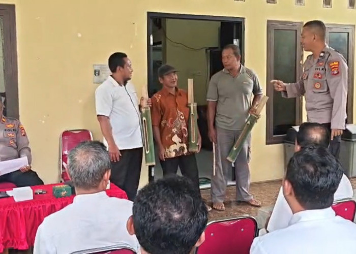 Kendati Zaman Sudah Canggih, Kentongan Dijadikan Sistem Informasi Darurat di Pagelaran