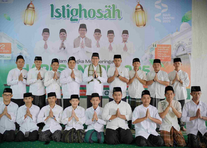 Peringati Hari Santri 2025, UIN Raden Intan Gelar Apel dan Istighosah