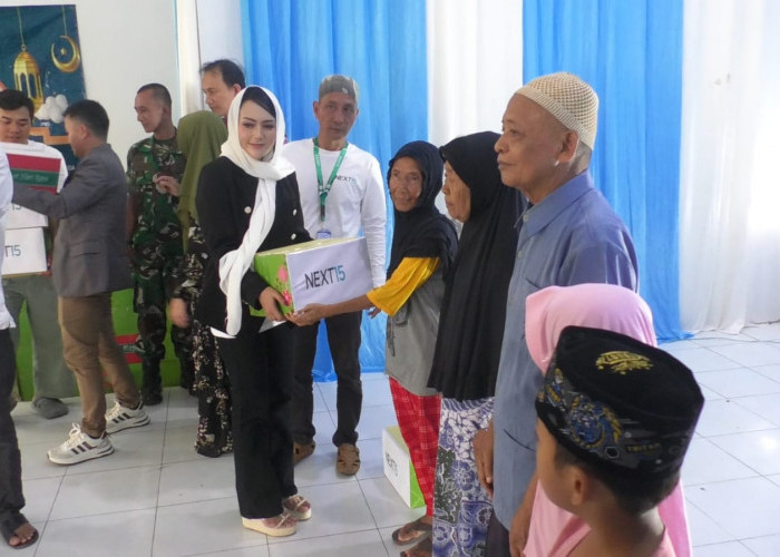 Next 15 Sukses Gelar Acara Donasi Dengan Berbagi Ratusan Paket Sembako ke Kaum Dhuafa 