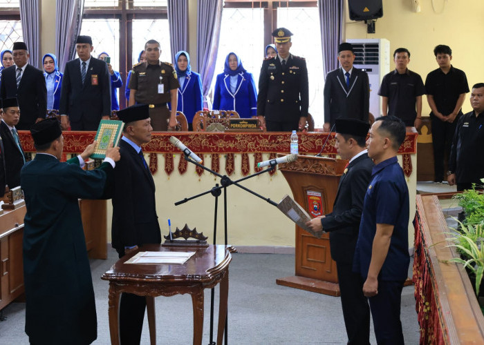 Edy Gunawan Dilantik Jadi Anggota DPRD Lambar Gantikan Heri Gunawan