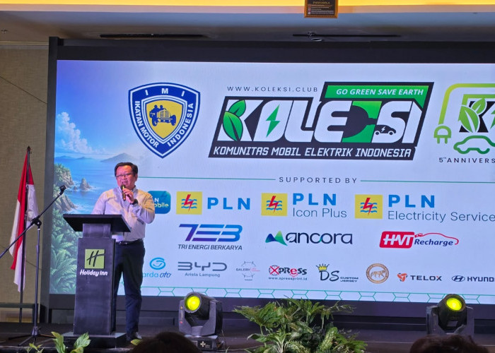 Hadiri 5th Anniversary KOLEKSI, GM PLN UID Lampung Apresiasi Edukasi Mobil Listrik dan Promosi Pariwisata