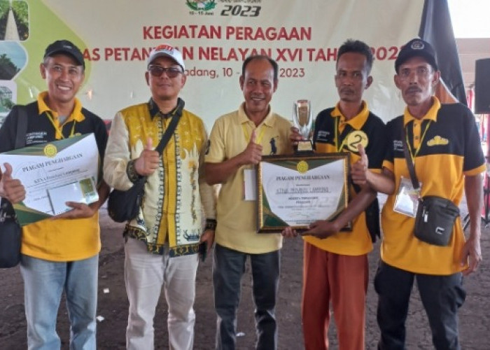 KTNA Lampung Raih Gelar Peserta Terfavorit pada Lomba Peragaan Teknologi Pertanian Penas Tani Nelayan XVI 2023