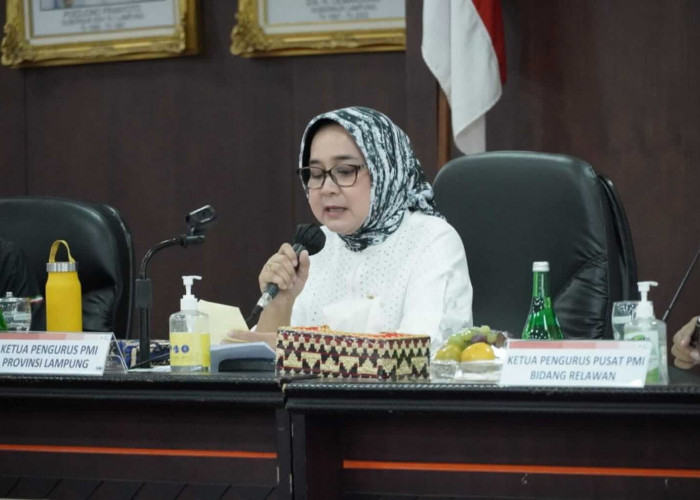 Ketua PMI Provinsi Lampung Pimpin Rapat Persiapan Penyelenggaraan Jumbara PMR Tingkat Nasional dan Mukernas PM