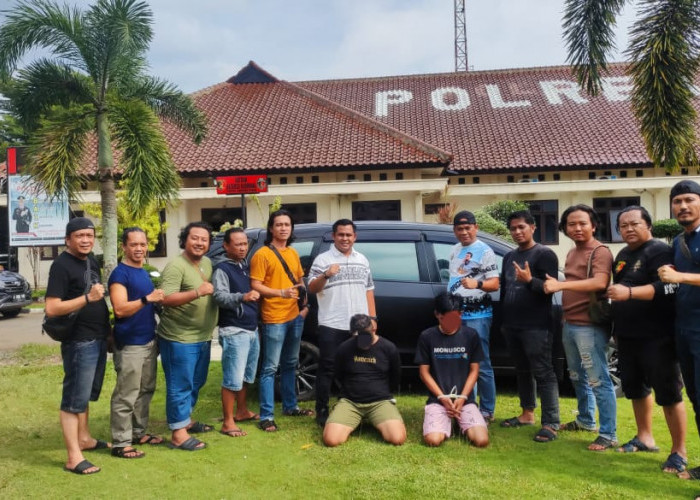 Tangkap Dua Tersangka,Tekab 308 Presisi Sat Reskrim Polres Lampung Utara Ungkap Kasus Pencurian Mobil