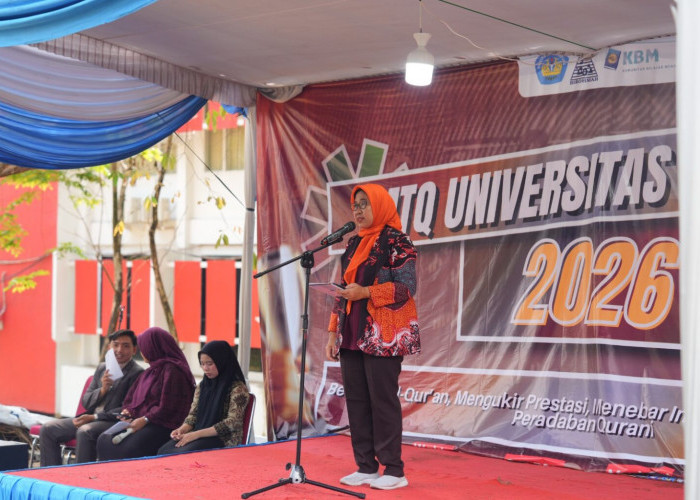 Rektor Buka Gelaran MTQ ke-II Unila dan Lepas Tim KMI Expo 2026